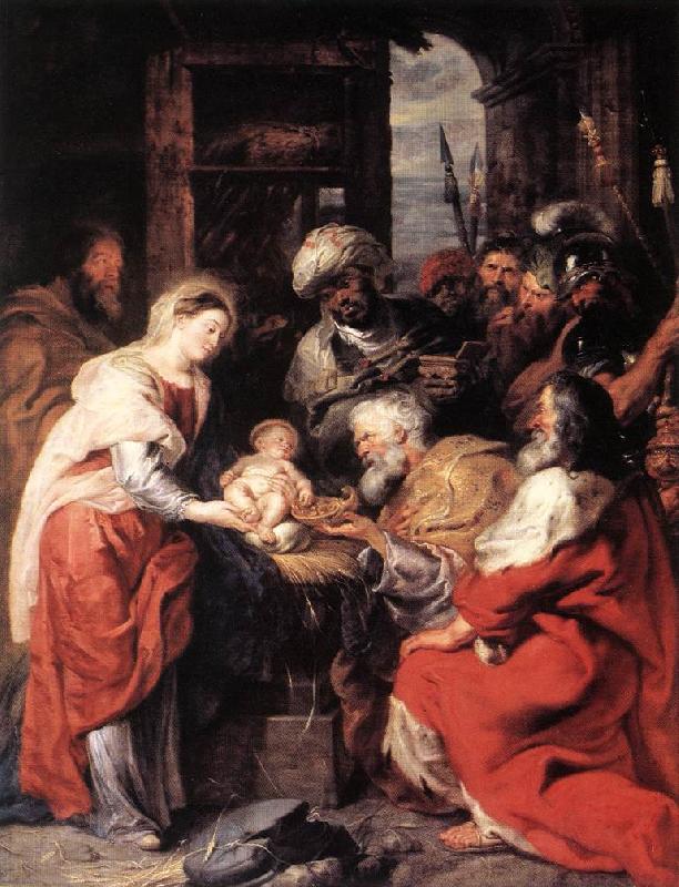 RUBENS, Pieter Pauwel Adoration of the Magi